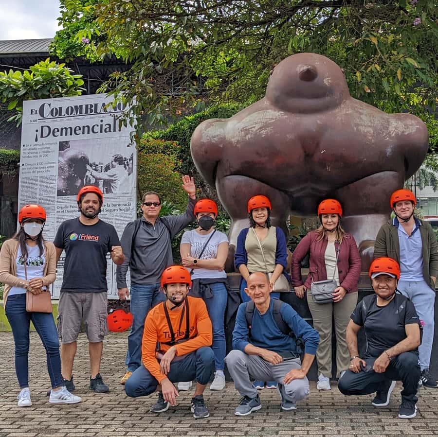 Medellín: History & Local Life Essentials Tour on an E-Bike - Parque de las Luces and Plaza Mayor