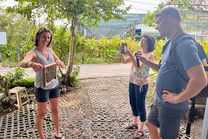 Mekong Day Trip Explore Village Bicycle CookingClass Group 12 Pax - Four hours at the Family Tiny Garden farm