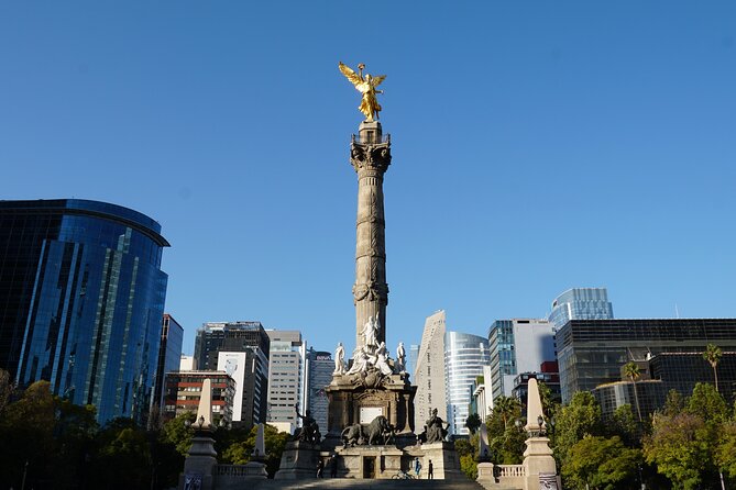Mexico City: 19 City Highlights Bicycle Tour - Reforma and the Angel of Independence