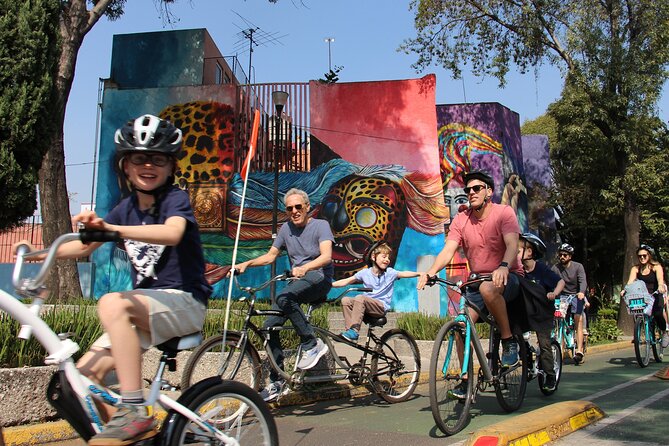 Mexico City; ART NACO : Murals & Street Art Bike Tour - Safety, pace, and the reality of city cycling