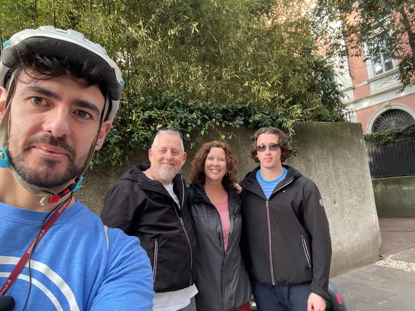 Milan: City Highlights Bike Tour - Sant’Ambrogio and the route back toward the canals