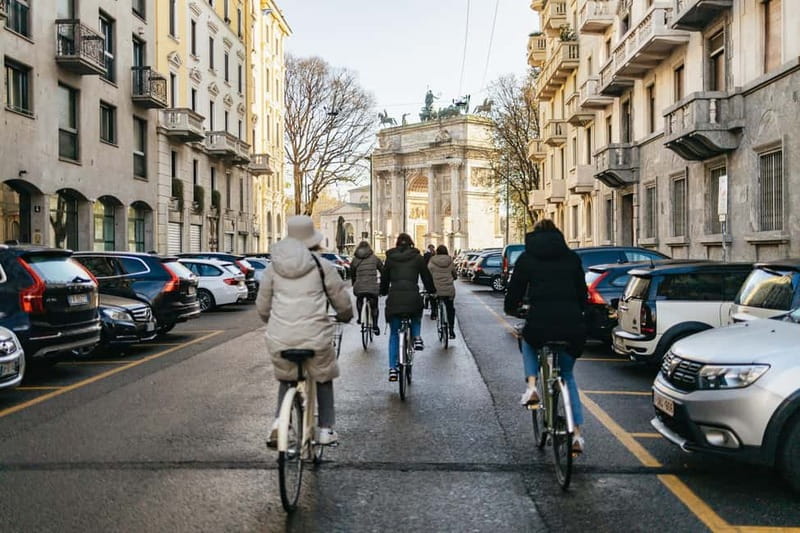Milan: Hidden Gems Guided Bike Tour - Corso Como brings you back to the starting point