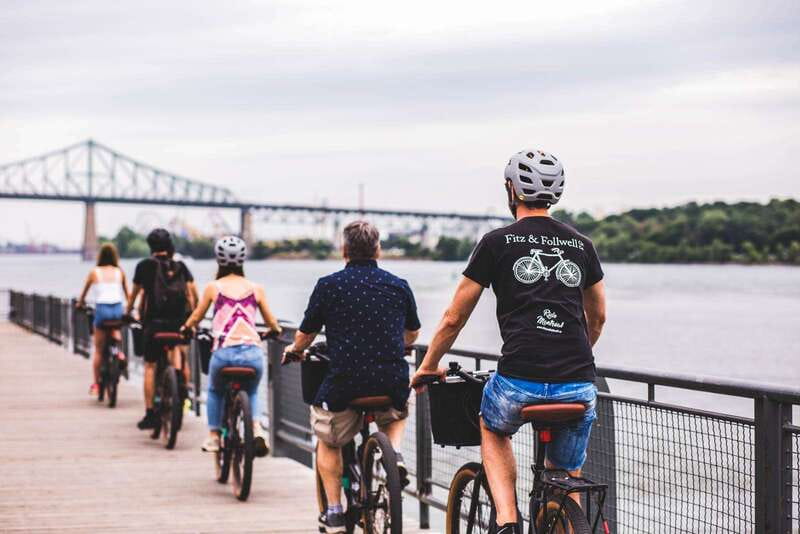 Montreal: Downtown and Old Montreal Highlights Bike Tour - Old Montreal and the waterfront first