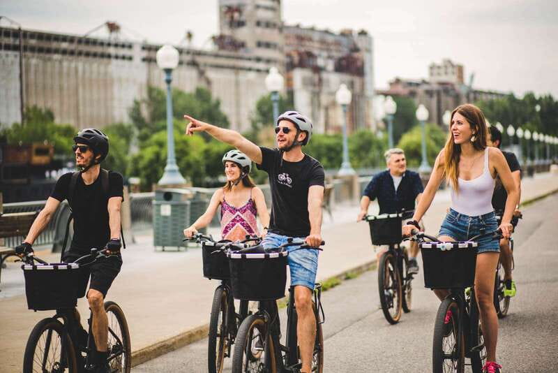 Montreal: Downtown and Old Montreal Highlights Bike Tour - The Gay Village and quieter Montreal