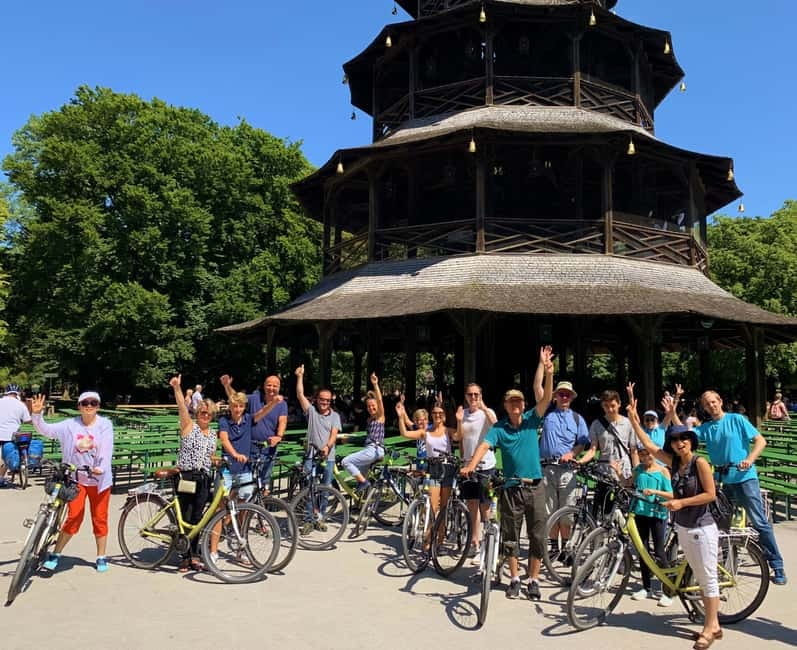 Munich by Bike: Half-Day Tour with Local Guide - Odeonsplatz and the royal gardens
