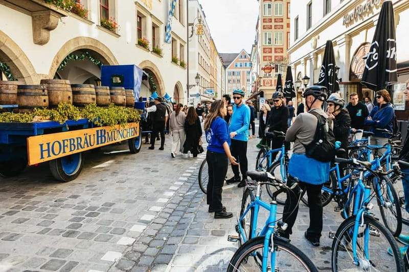 Munich: Guided City Tour by Bike with Beer Garden Stop - Angel of Peace, Isartor, and the return to the center