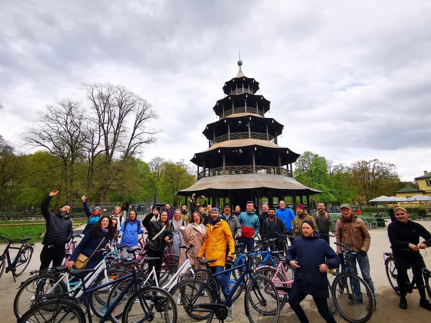 Munich: Mini Classic Bike Tour with Beer Garden Stop at 4 PM - The Eisbach surfers are Munich’s best surprise