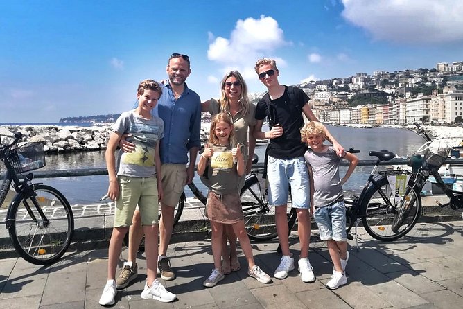 Naples Guided Tour by Bike - The coast at Lungomare Caracciolo