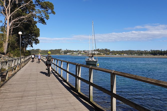 Narooma - E-Bike Hire 2 Hour Rental - Marshland birdlife behind Bar Beach