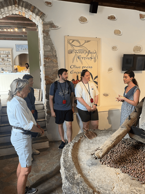 Naxos: Private E-Bike Tour with Farm Lunch - Lunch at the traditional tavern