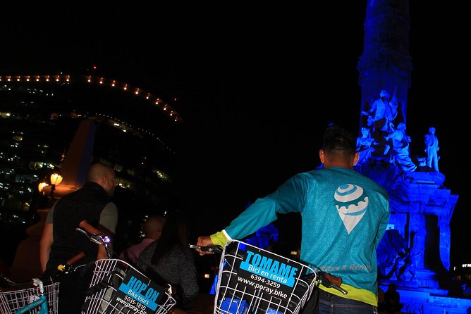 Neon Bike Party - Private Bike Tour - The street-food stop adds real value