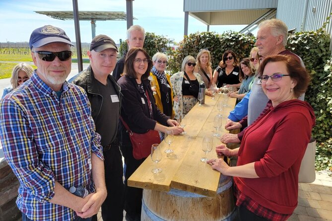 Niagara-on-the-Lake Cycle and Wine-Tasting Tour with Optional Lunch - What happens at the three winery stops