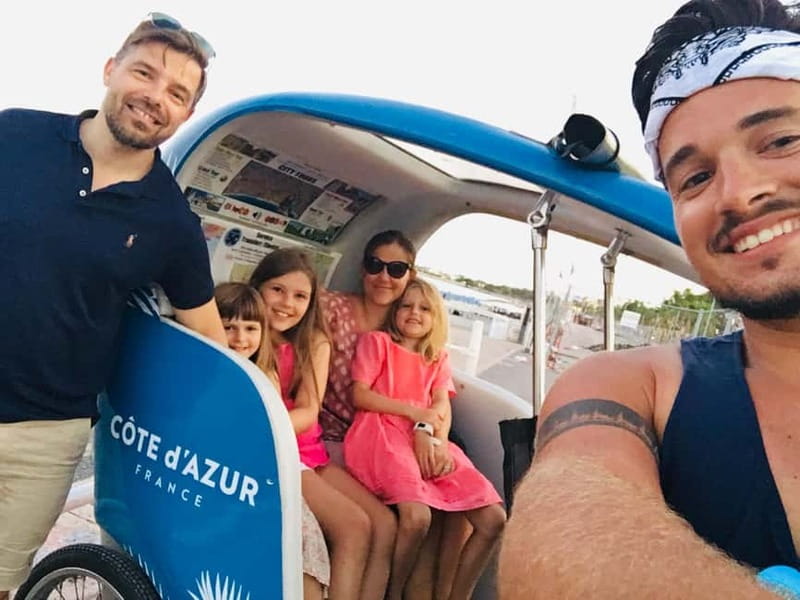 Nice: private guided Tour by electric taxi bike - Comfort, timing, and small cautions