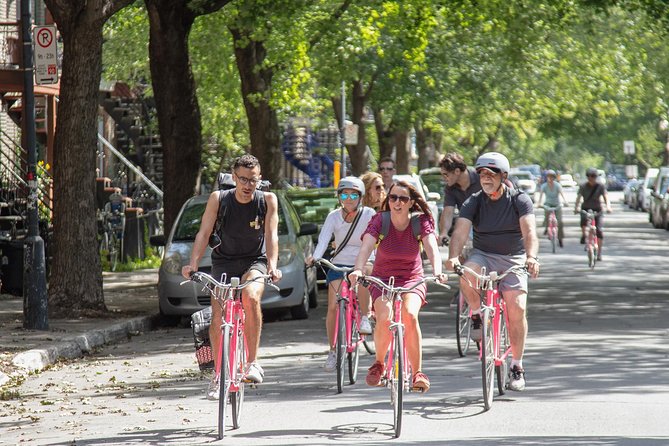 Non Touristy Pink Bike Tour by Spade & Palacio - The Plateau: alleys, parks, and the lunch break