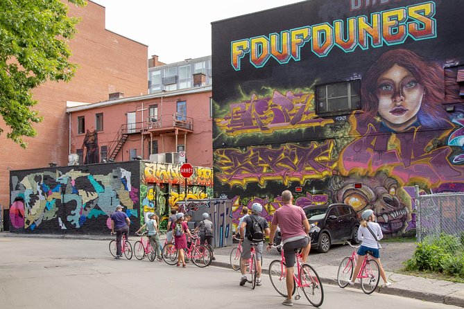 Non Touristy Pink Bike Tour by Spade & Palacio - Montreal’s Gay Village and the pedestrian mall