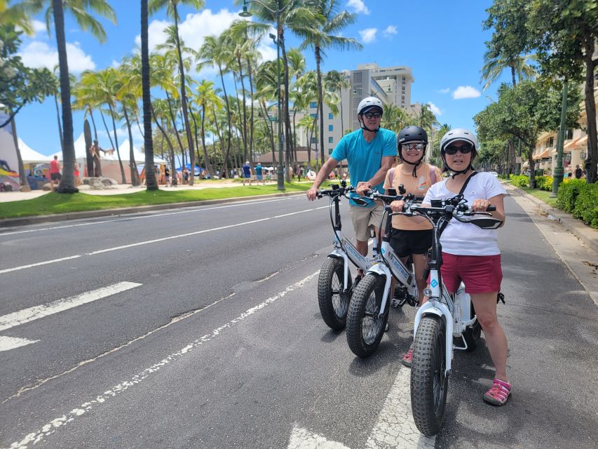 Oahu: Diamond Head E-bike Scenic Ride - Kahala Lookout and the coastal pause