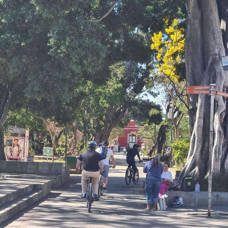 Oaxaca City: Bike Tour with Professional Guide+Art workshop - Santo Domingo: a major monument at the heart of the route