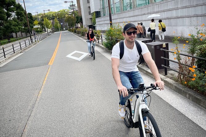 Osaka E-Bike Tour with a Local Guide - Nakanoshima Park and a slower half hour