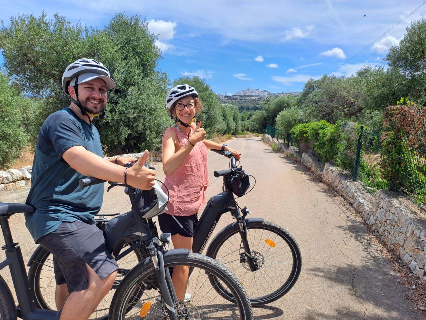Ostuni: Guided e-bike tour + countryside tasting stop - Starting at Via Antonio Specchia