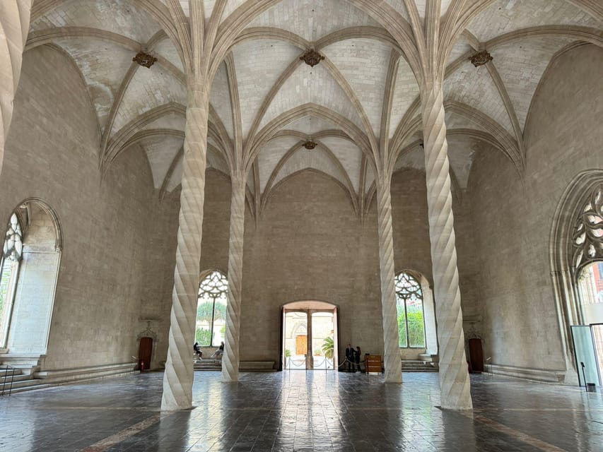 Palma de Mallorca Old Town Guided Bike Tour (Small Groups) - La Lonja and the city’s merchant past
