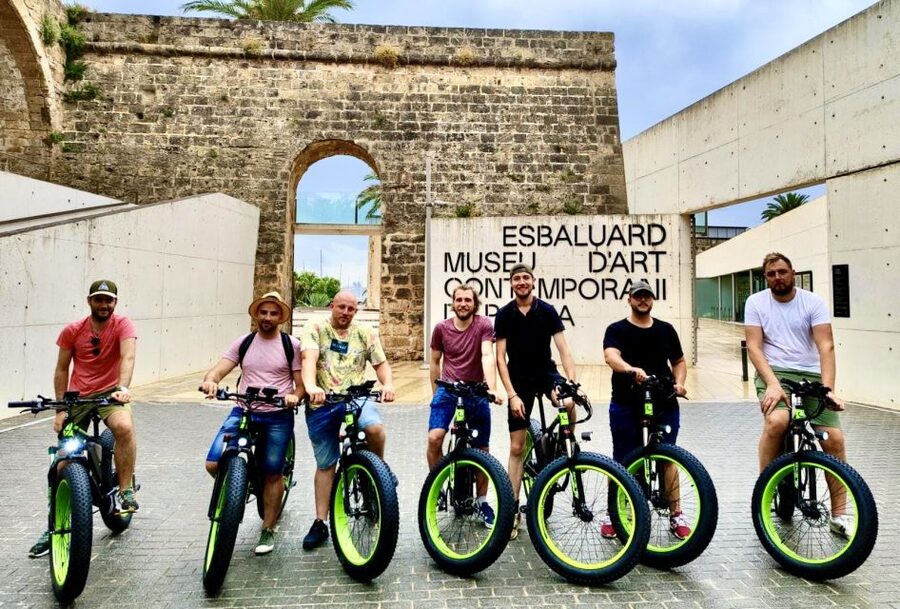 Palma: Guided City Tour with a Fat Tire E-Bike - Starting near the Cathedral and Almudaina Palace