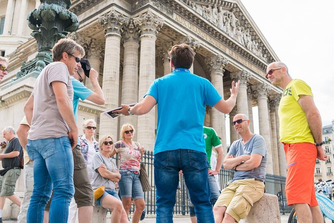Paris Bike Tour Hidden Secrets in the Latin Quarter & Le Marais neighborhoods - The Pantheon and Marche Monge slow the morning down