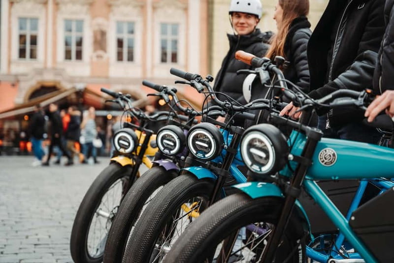 Prague: 10 Must-See Landmarks & Viewpoints on E-Bike Tour - Old Town Square and the Astronomical Clock