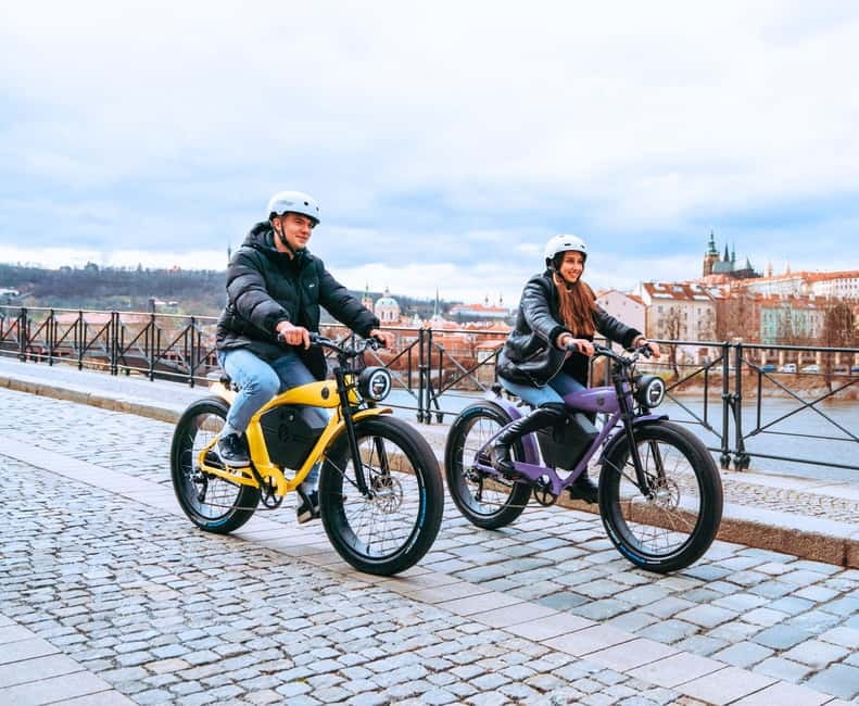 Prague: 10 Must-See Landmarks & Viewpoints on E-Bike Tour - Prague Castle, Strahov Monastery, and Petřín Hill