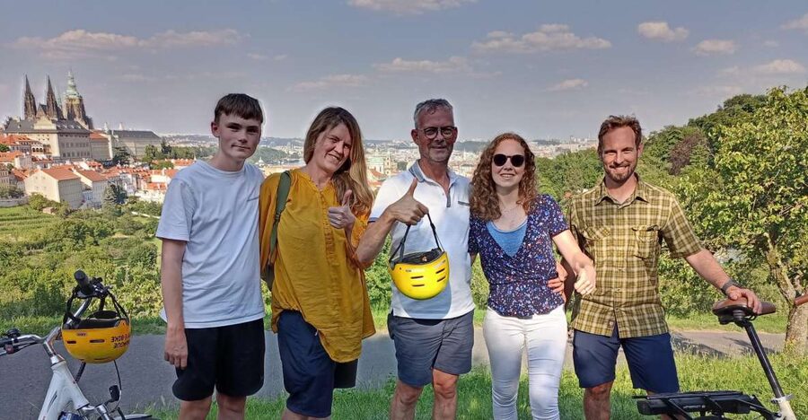 Prague 3-Hour Sightseeing Tour by Electric Bike - Letná Park and one of Prague’s best viewpoints