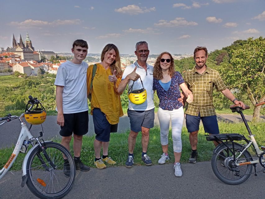 Prague 3-Hour Sightseeing Tour by Electric Bike - Starting at Kampa Park and crossing Charles Bridge