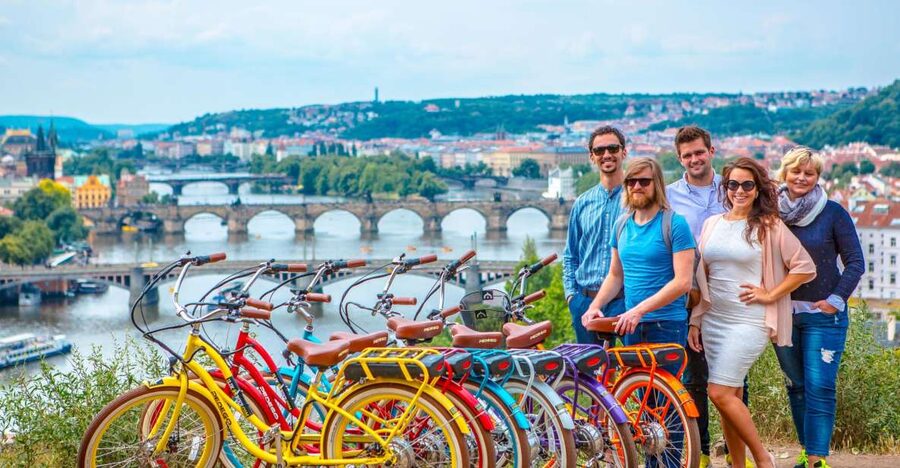 Prague: 7 Best Viewpoints of Prague E-Bike Tour - Starting in Lesser Town at Vlašská 15