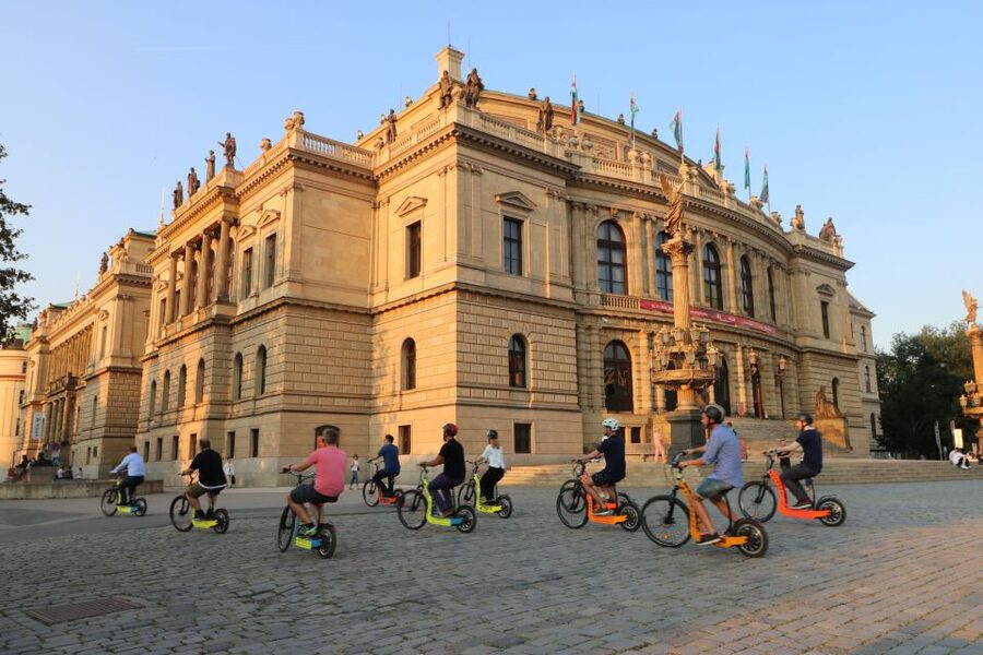 Prague: Highlights Tour on e-Scooter or eBike - A fast ride across Prague’s hills and riverfront