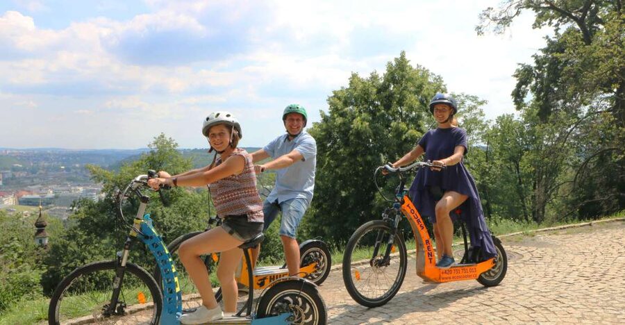 Prague: Highlights Tour on e-Scooter or eBike - Rudolfinum and the old Jewish Quarter
