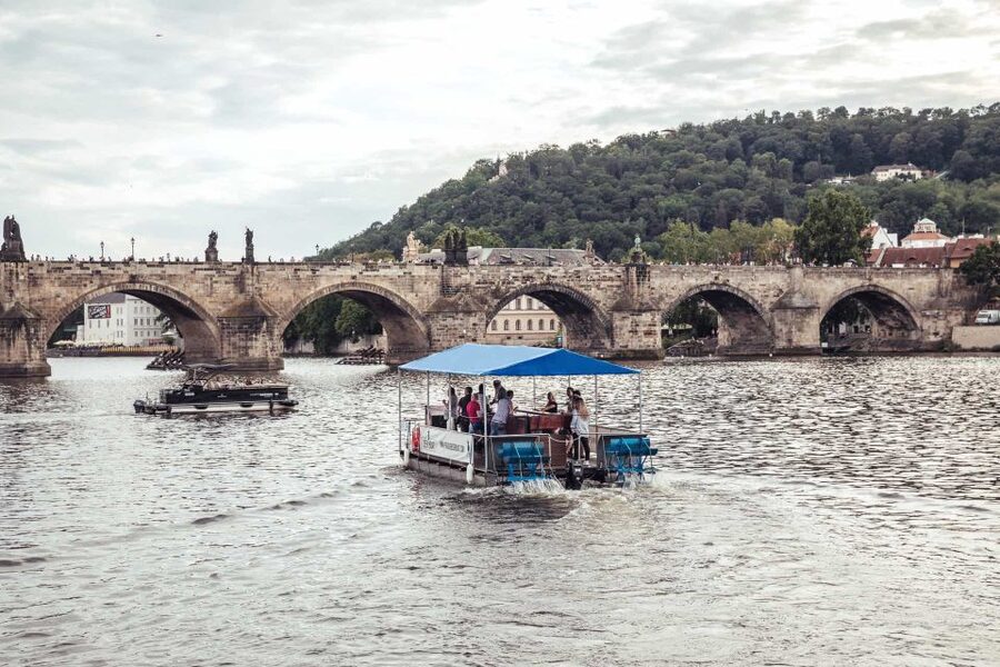 Prague: Private Cycle Boat River Tour with Beer or Prosecco - Is $58 good value for a private Prague activity?