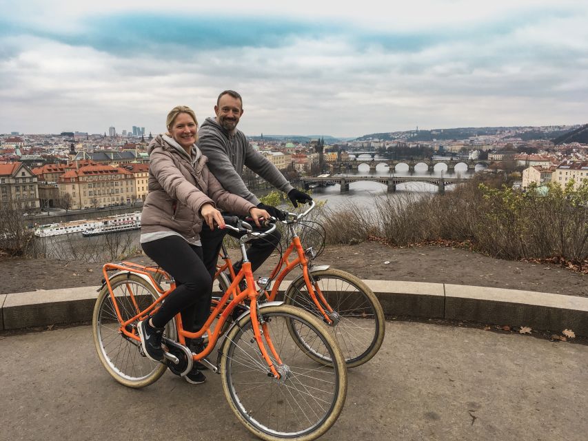 Prague: Small Group or Private Bike City Tour - Charles Bridge, Franz Kafka Museum, and the riverfront