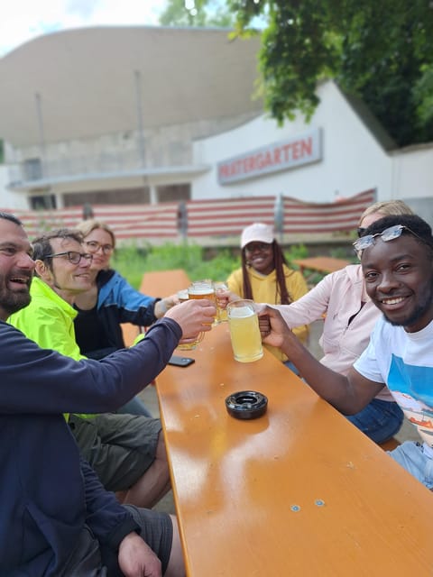 Private Berlin Street Food Bike Tour - A beer garden pause with one included drink