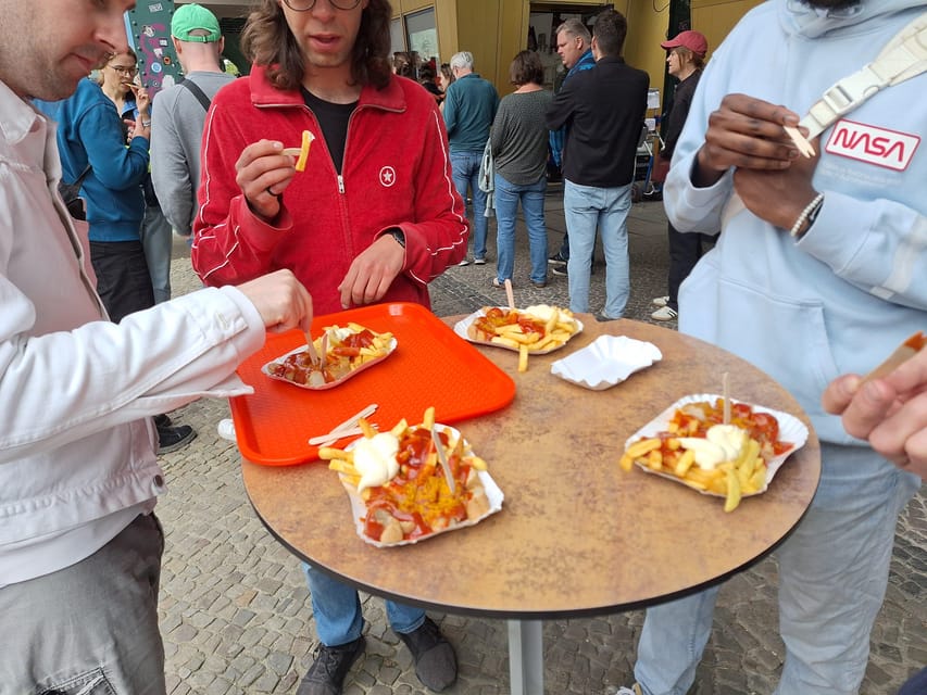 Private Berlin Street Food Bike Tour - Riding from Alexanderplatz toward Prenzlauer Berg