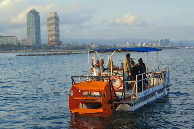 Private Boat rental - Pedal Cruises Barcelona - Cycle Boat - What the 90-minute route feels like