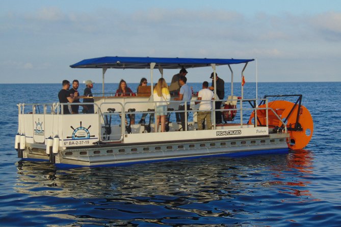 Private Boat rental - Pedal Cruises Barcelona - Cycle Boat - Who will enjoy this most