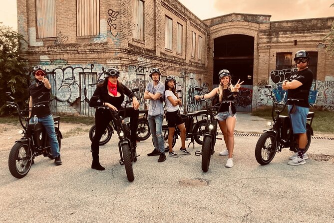 Private Group - Biker Gang E-Bike Tour of Austin - Ending with Treaty Oak