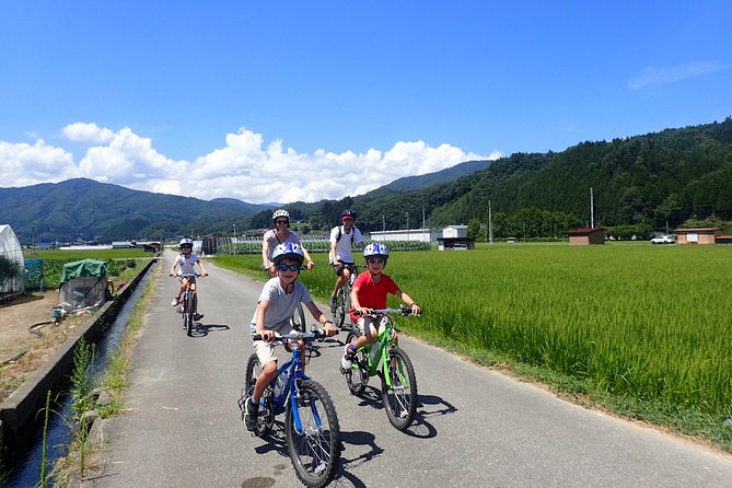 Private-group Morning Cycling Tour in Hida-Furukawa - From Furukawa’s Old Streets to Open Farmland