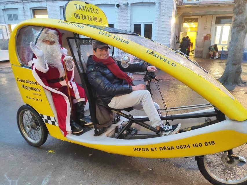 Private guided tour by electric bike taxi - Why an electric bike taxi works so well in Lille
