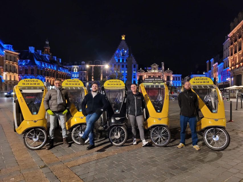Private guided tour by electric bike taxi - Is one hour enough for Lille?