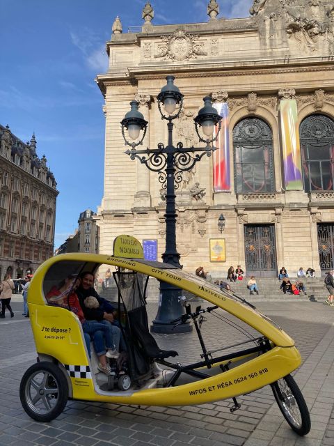 Private guided tour by electric bike taxi - Starting at Place Rihour and the Grand Place