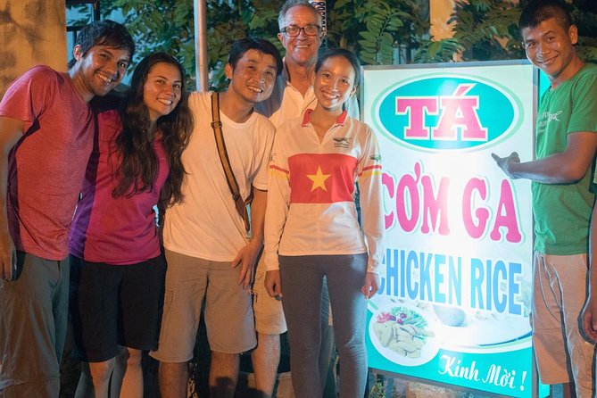 Private Hoi An Evening Food Tastings Tour by Bike - Evening food beside Hoi An’s river