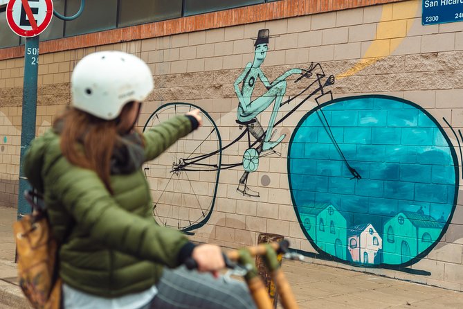 Private Off the Beaten Path: Hidden Urban Art Bike Tour - Pasaje Lanín, a street transformed by art