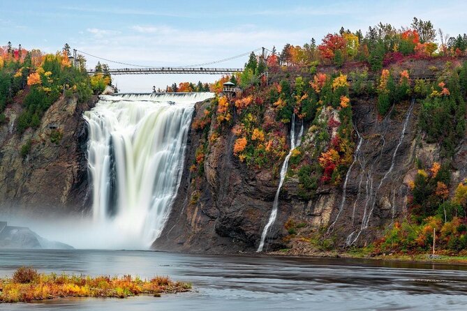 Quebec City : Bike Excursion to Montmorency Falls - A four-hour ride from Quebec City to a giant waterfall