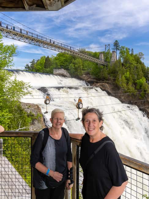Quebec City: Montmorency Falls and Microbrewery eBike Tour - Leaving Parc John-Munn on an eBike