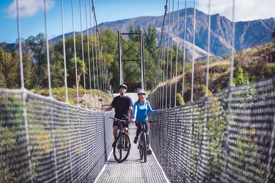 Queenstown: Self-Guided Bike Ride on the Arrow Bridges Trail - Six bridges, including three suspension crossings