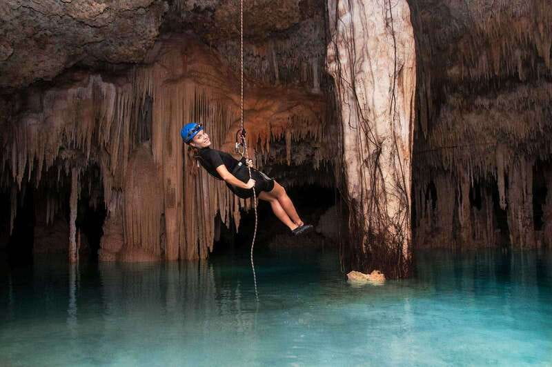 Rio Secreto Nature Reserve: Bicycle, Rappel & Ziplines Tour - Key points at a glance